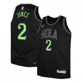Män New Orleans Pelicans Tröja Herbert Jones Nike 2025-26 City Edition Svart Swingman
